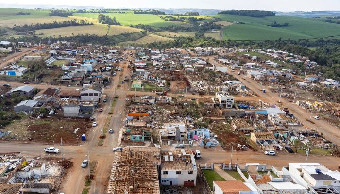 Rio Bonito do Iguaçu - Laudo técnico final do Simepar eleva classificação de tornado para F4